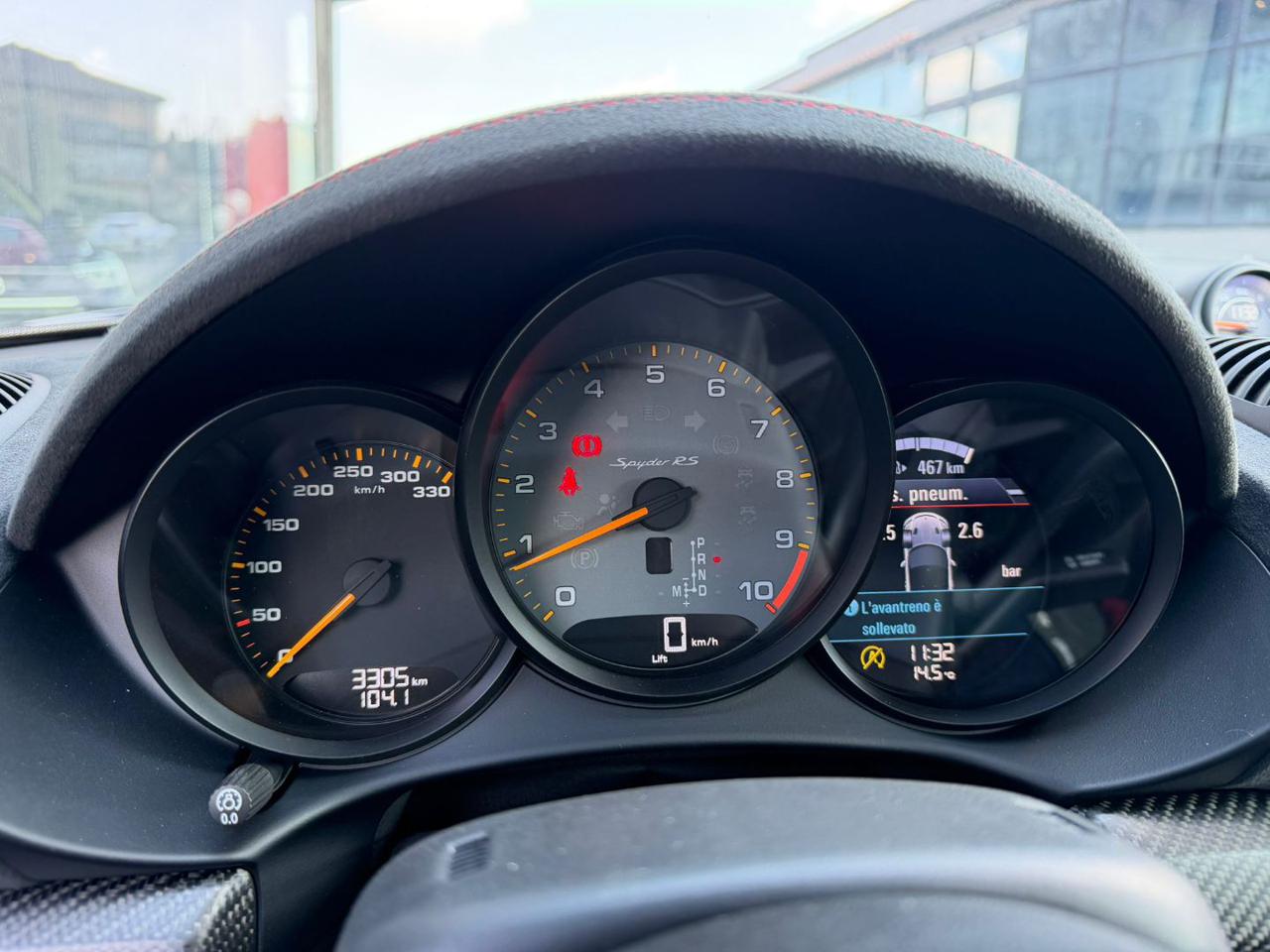 Porsche 718 Spyder  RS – WEISSACH-SOLL.-FRENI IN CERAM.-C.IN MAGNESIO