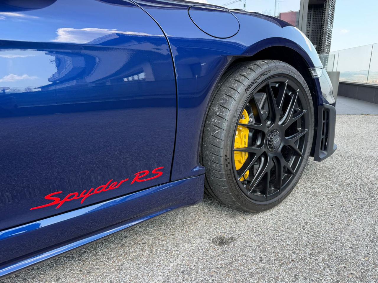 Porsche 718 Spyder  RS – WEISSACH-SOLL.-FRENI IN CERAM.-C.IN MAGNESIO