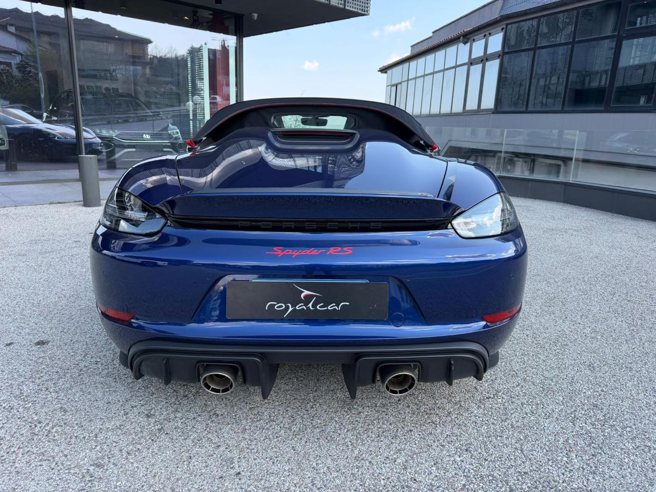 Porsche 718 Spyder  RS – WEISSACH-SOLL.-FRENI IN CERAM.-C.IN MAGNESIO