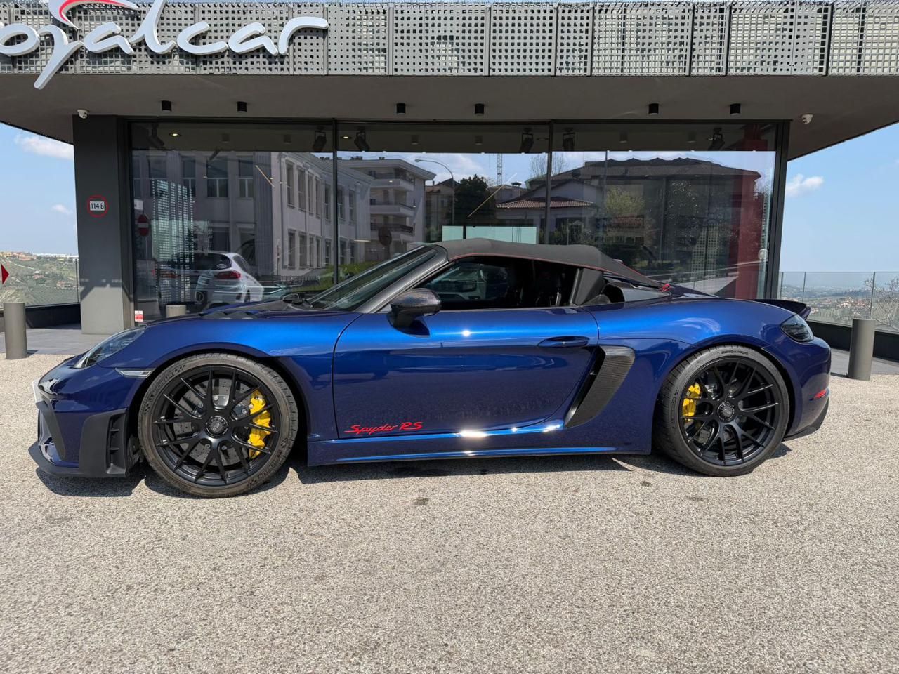 Porsche 718 Spyder  RS – WEISSACH-SOLL.-FRENI IN CERAM.-C.IN MAGNESIO